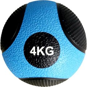 Whiteface 4 kg Mavi Siyah Kauçuk Sağlık Topu