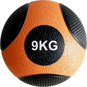 Whiteface 9 kg Turuncu Siyah Kauçuk Sağlık Topu