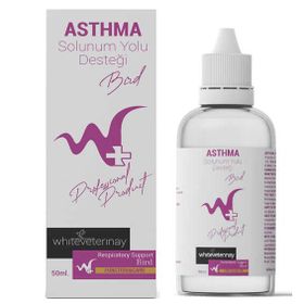 WhiteVeterinay Asthma 50 ml Kuşlar için Solunum Yolu Desteği