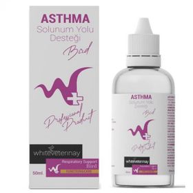 WhiteVeterinay Asthma 50 ml Kuşlar için Solunum Yolu Desteği