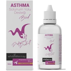 WhiteVeterinay Asthma 50 ml Kuşlar için Solunum Yolu Desteği