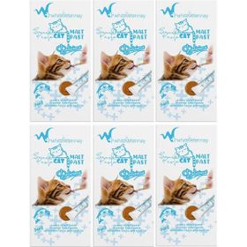 WhiteVeterinay Balıklı 4x15 gr 6 Adet Kedi Ödül Maması