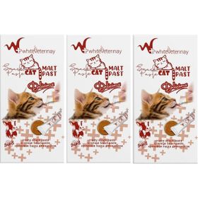 WhiteVeterinay Biftekli 4x15 gr 3 Adet Kedi Ödül Maması