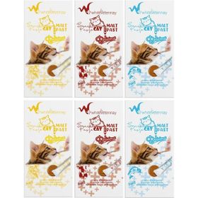 WhiteVeterinay Creamy Karma 4x15 gr 6 Adet Sıvı Kedi Ödül Maması