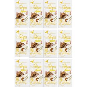 WhiteVeterinay Creamy Tavuklu 4x15 gr 12 Adet Sıvı Kedi Ödül Maması