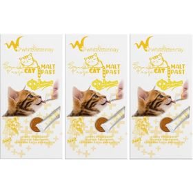 WhiteVeterinay Creamy Tavuklu 4x15 gr 3 Adet Sıvı Kedi Ödül Maması