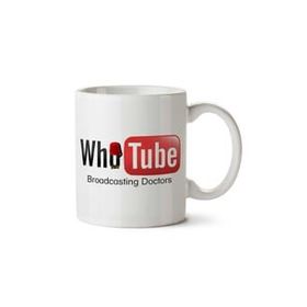 Who Tube Broadcasting Doctors Baskılı Kupa