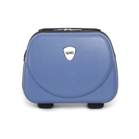 Wia WMBVL1002 İndigo 695 Kabuk Seyahat Makyaj Çantası