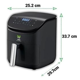 Wiami Airfryer 3.5 lt Akıllı Yağsız Hava Fritözü