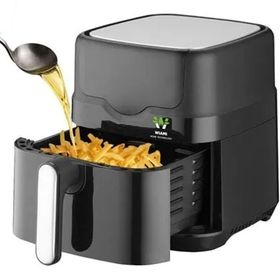 Wiami Airfryer 4.5 lt Siyah Yağsız Hava Fritözü