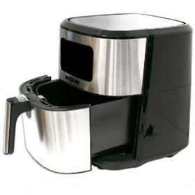 Wiami Airfryer 6.5 lt Yağsız Metalik Hava Fritözü