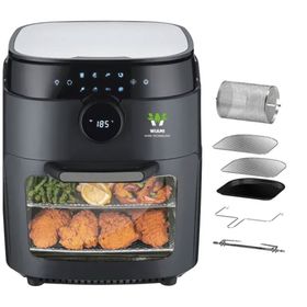 Wiami RA-011W Siyah 12 lt Airfryer