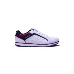 Wickers 1777 Beyaz Lacivert Bordo Erkek Spor Ayakkabı