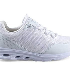Wickers 2333 Beyaz Gümüş Sneakers Anatomik Erkek Spor Ayakkabı