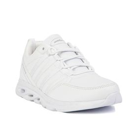 Wickers 2333 Beyaz Gümüş Sneakers Anatomik Erkek Spor Ayakkabı