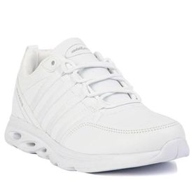 Wickers 2333 Beyaz Gümüş Sneakers Anatomik Erkek Spor Ayakkabı