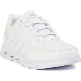 Wickers 2333 Beyaz Gümüş Sneakers Anatomik Erkek Spor Ayakkabı