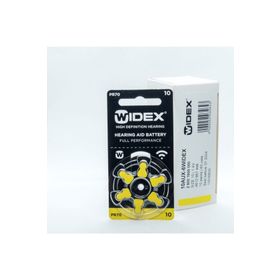 Widex 10 No 60 Adet Işitme Cihazı Pili