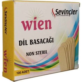 Wien 100'lü Tahta Spatula