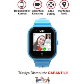 Wiky Watch 4S Mavi Çocuk Akıllı Saat Teşhir- Outlet