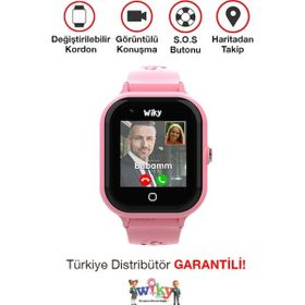 Wiky Watch 4S Pembe Akıllı Çocuk Saat Teşhir- Outlet