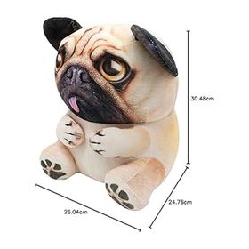 Wild Pug Katie Alive Büyük Peluş Oyuncak