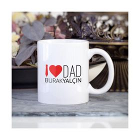 Wildlebend I Love Dad İsimli Kupa Bardak