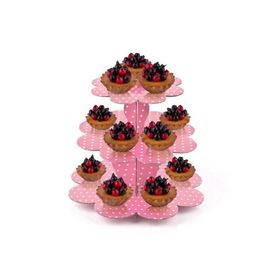 Wildlebend Karton Cupcake Kek Standı