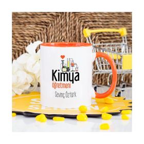 Wildlebend Kimya Öğretmeni Turuncu Kupa Bardak