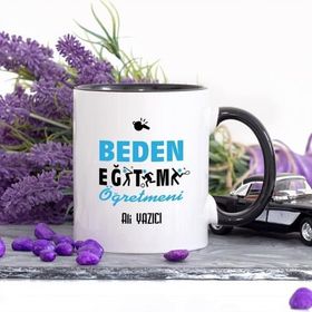 Wildlebend Lacivert Renkli Beden Eğitimi Öğretmeni Kupa Bardak