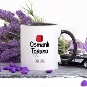 Wildlebend Lacivert Renkli Osmanlı Torunu Kupa Bardak