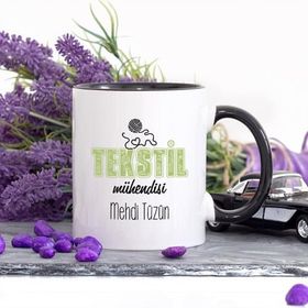 Wildlebend Lacivert Renkli Tekstil Mühendisi Kupa Bardak