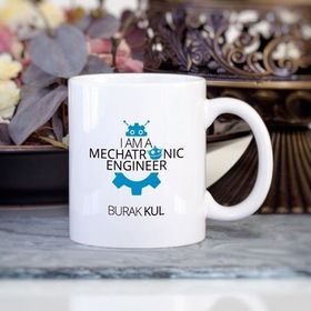 Wildlebend Mavi Renkli Mekatronik Mühendisi Kupa Bardak