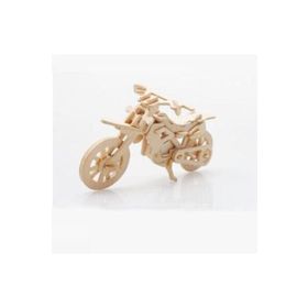 Wildlebend Motosiklet 3D Ahşap Puzzle