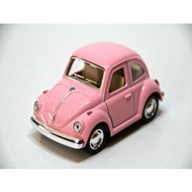 Wildlebend Pembe Metal Mini Vosvos Çek Bırak Oyuncak Araba