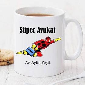 Wildlebend Pi100 Süper Avukat Kişiye Özel Kupa