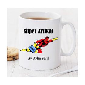 Wildlebend Pi100 Süper Avukat Kişiye Özel Kupa