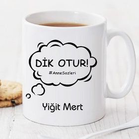 Wildlebend Pi101 Dik Otur Kişiye Özel Kupa