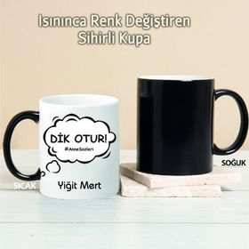 Wildlebend Pi101 Dik Otur Kişiye Özel Kupa