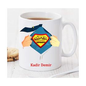 Wildlebend Pi104 Süper Baba Kişiye Özel Kupa