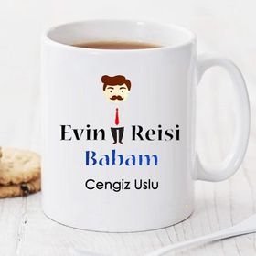 Wildlebend Pi106 Evin Reisi Kişiye Özel Kupa