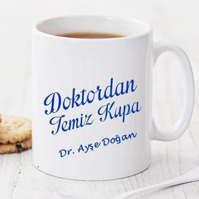 Wildlebend Pi110 Doktordan Temiz Kişiye Özel Kupa