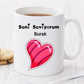 Wildlebend Pi123 Seni Seviyorum Kişiye Özel Kupa