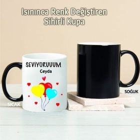 Wildlebend Pi124 Seviyoruuum Kişiye Özel Kupa