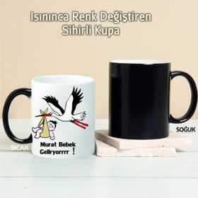 Wildlebend Pi128 Bebek Geliyor Kişiye Özel Kupa