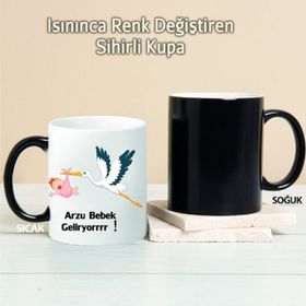 Wildlebend Pi129 Bebek Geliyor Kişiye Özel Kupa