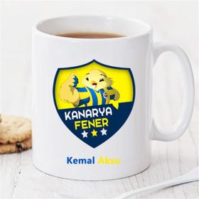 Wildlebend Pi142 Kanarya Fener Kişiye Özel Kupa
