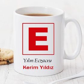 Wildlebend Pi15 Yılın Eczacısı Kişiye Özel Kupa