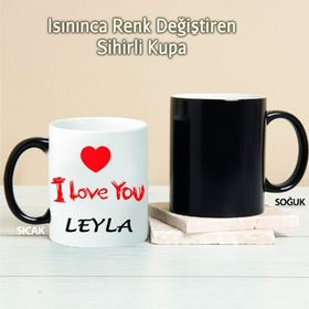 Wildlebend Pi16 I Love You Kişiye Özel Kupa