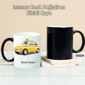Wildlebend Pi189 Taksi Kişiye Özel Kupa
